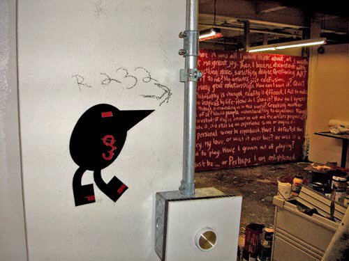 "Bird on the Wall," a Vinyl Monster™